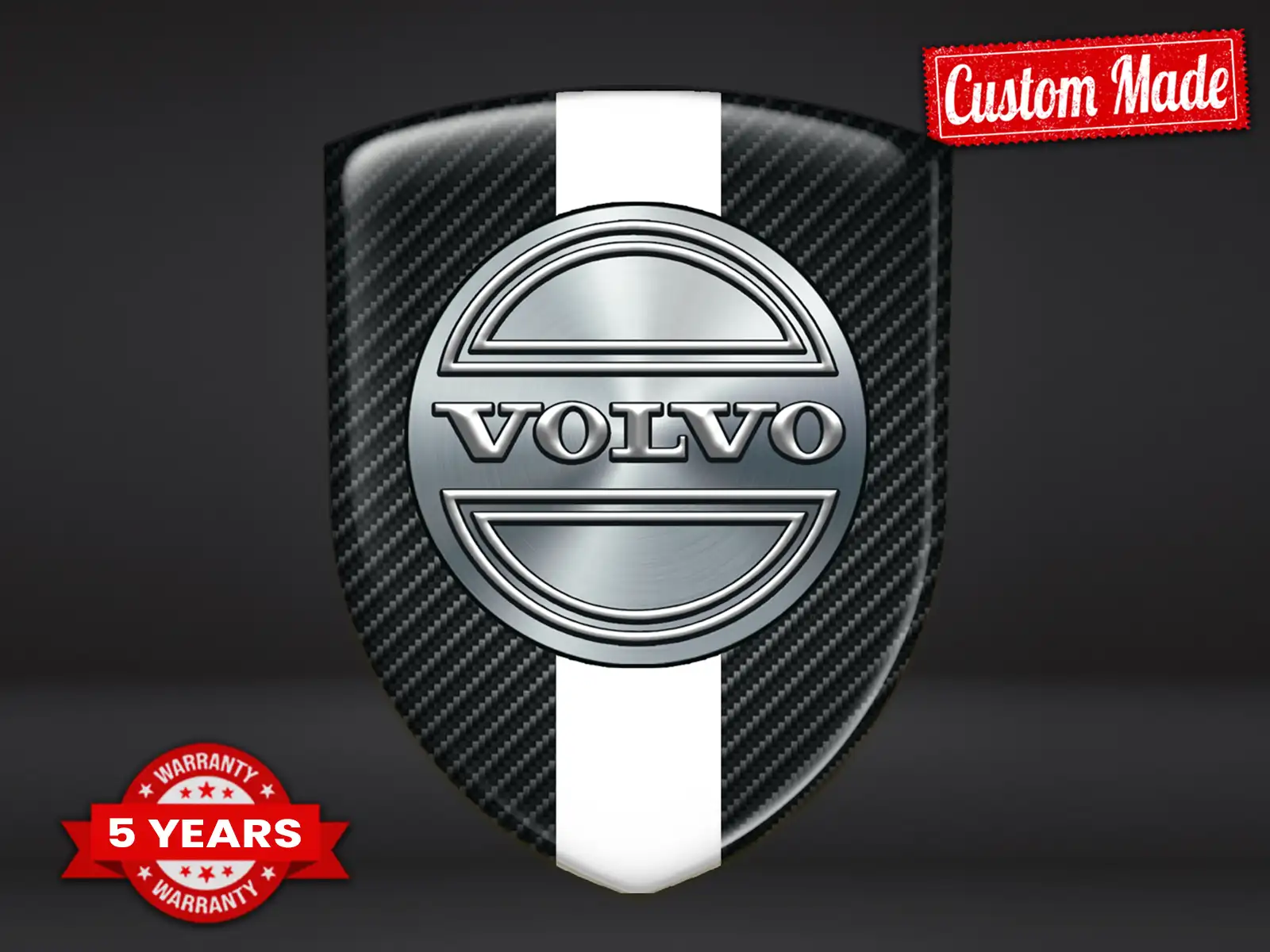 Volvo Vinilos Traseros Coche Alta Gama Personalizable Minimalista
